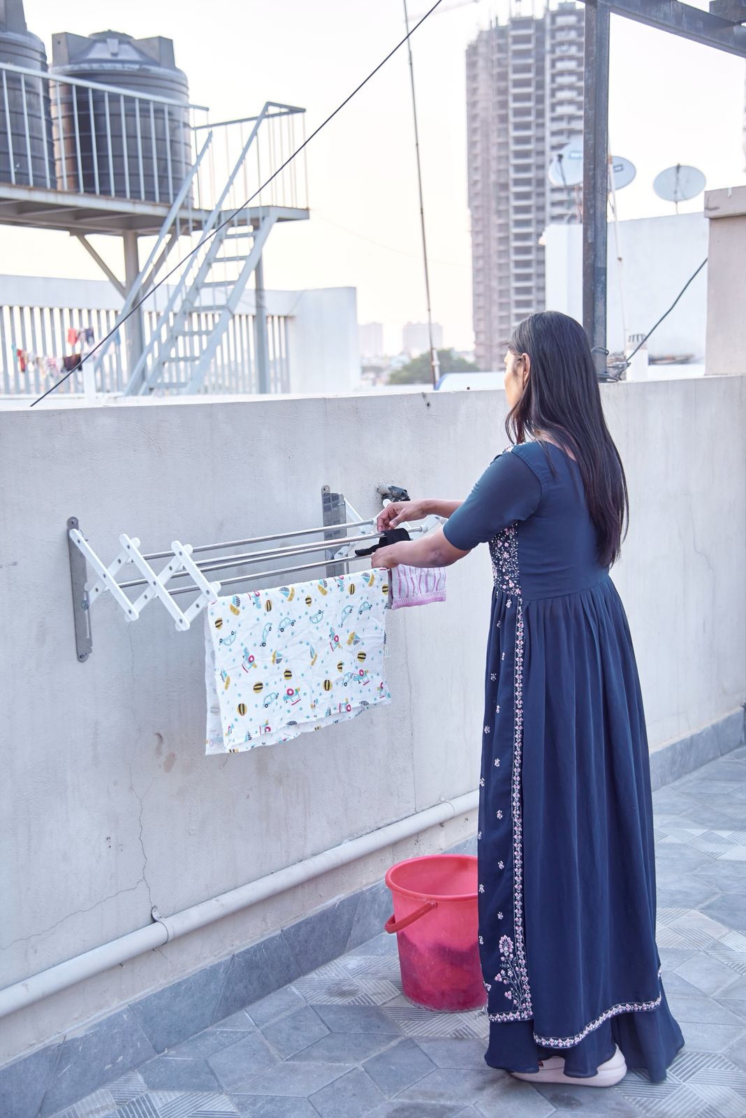 Wall Mounted Cloth Hanger